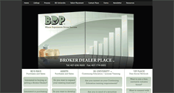 Desktop Screenshot of brokerdealerplace.com